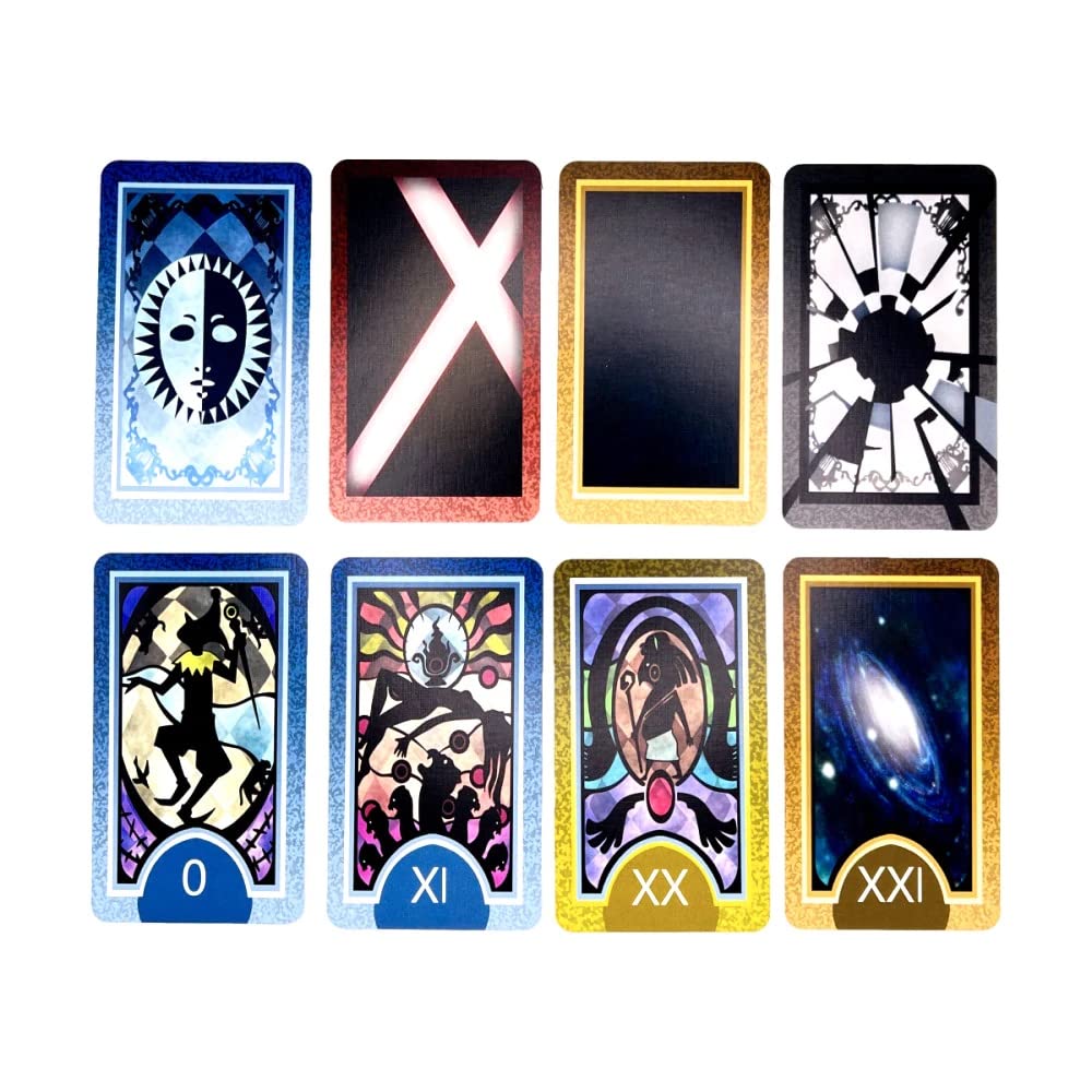Persona 5 Tarot Deck: 78-Card Complete Set + 7 Extras | 85 Cards in Rigid Matte Box