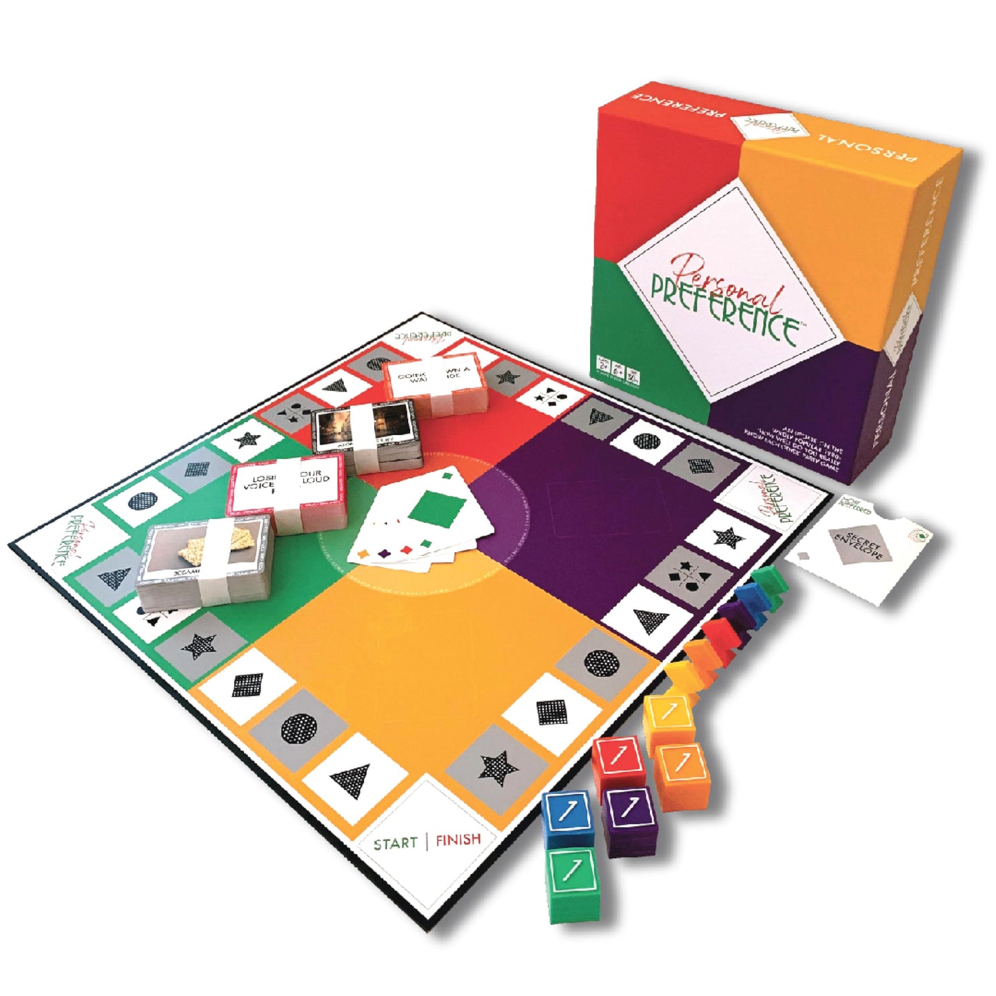 Personal Preference Board Game - Updated Edition with 750 Cards for 2-12 Players | Family Party Game