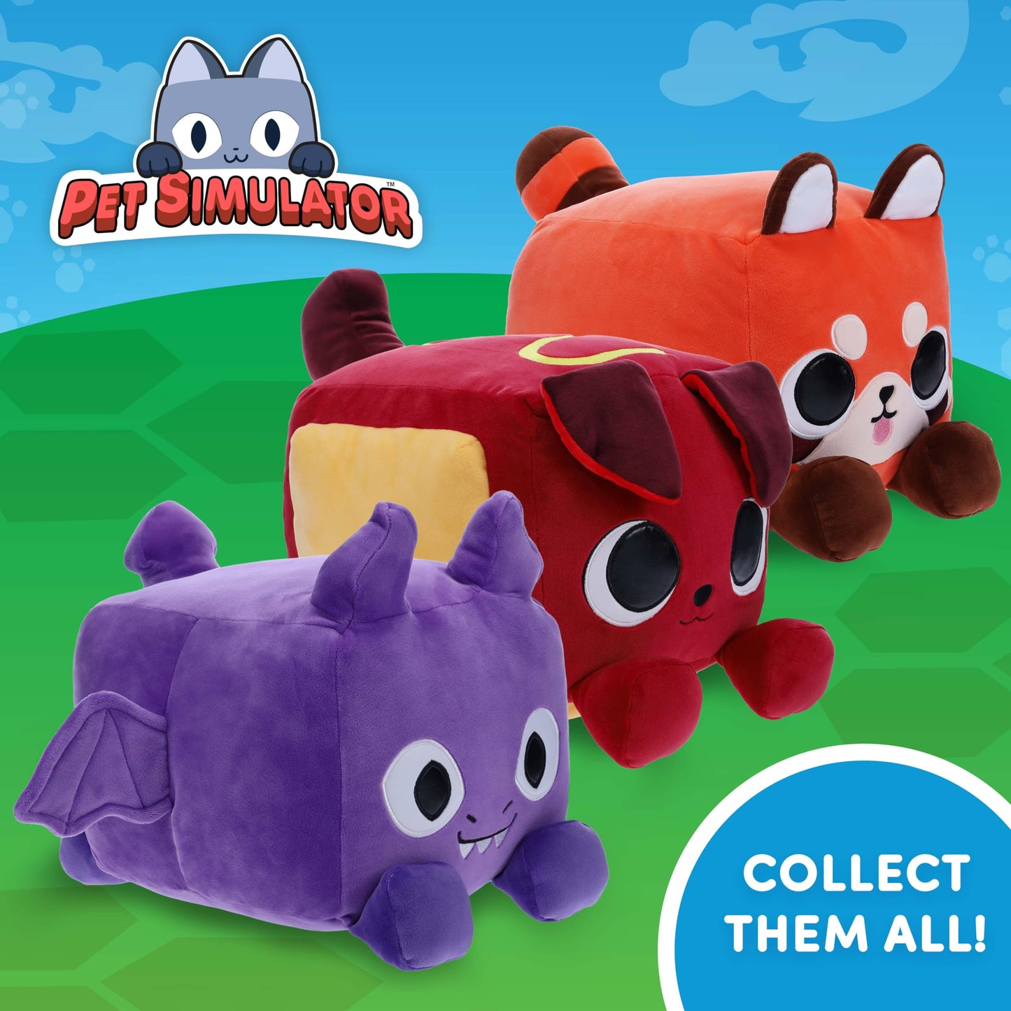 Pet Simulator Hot Dog Huge Pet Plush – 8.5" Tall + Exclusive DLC Code