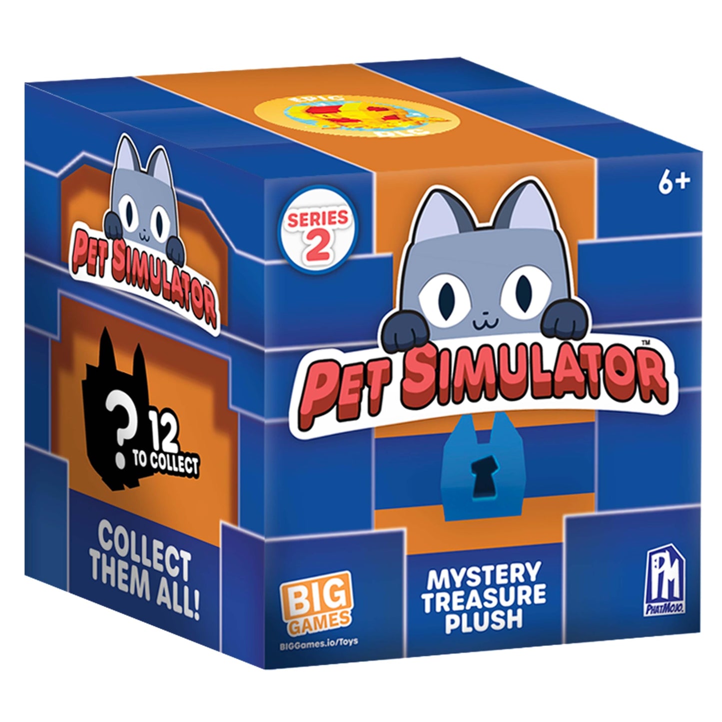 PET Simulator Mystery Pet Treasure Plush Series 2 4in Tall + Epic & Rare DLC Codes
