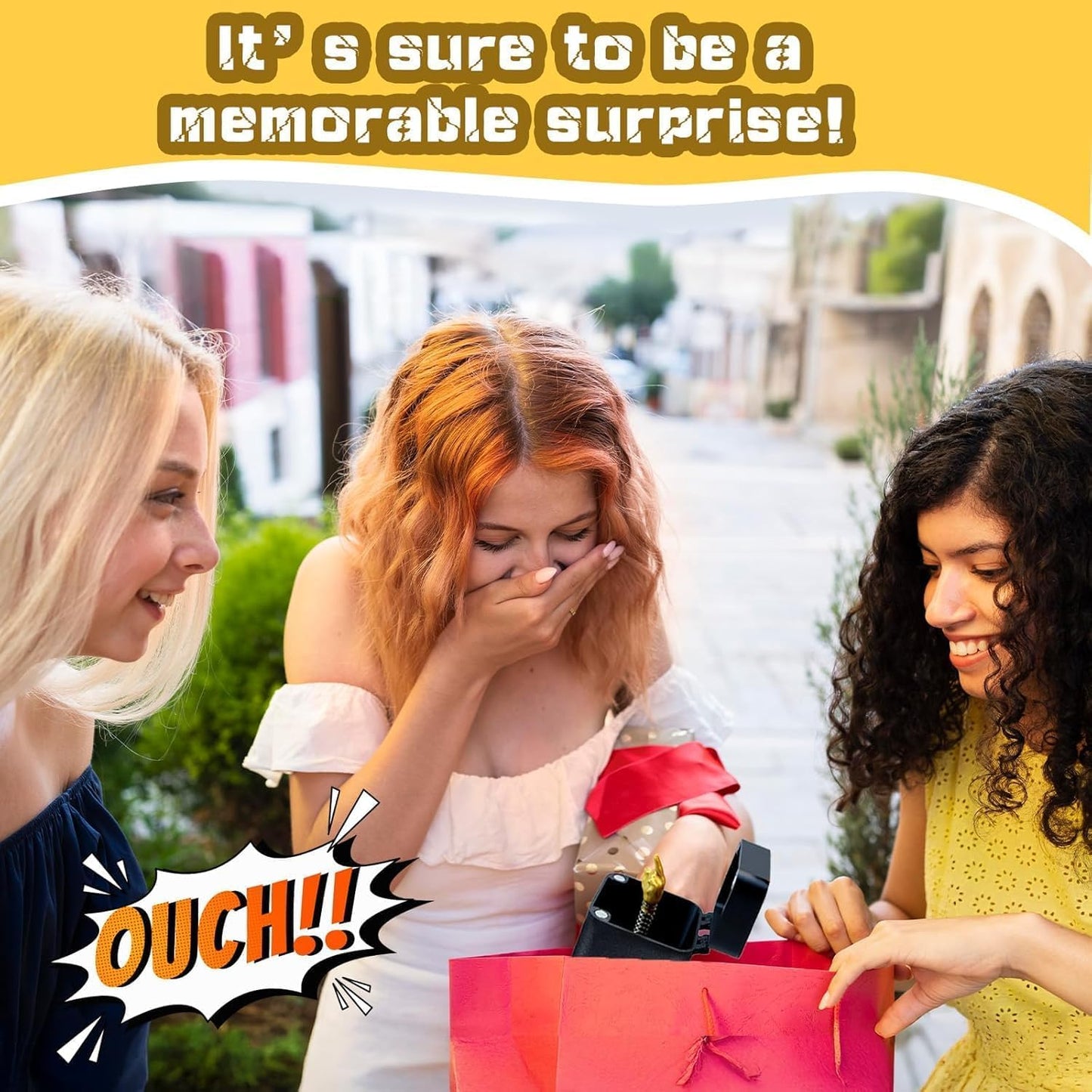 PETBSNVB Middle Finger in a Box | Gag Gift for Men, Funny Pranks, Birthday Idea