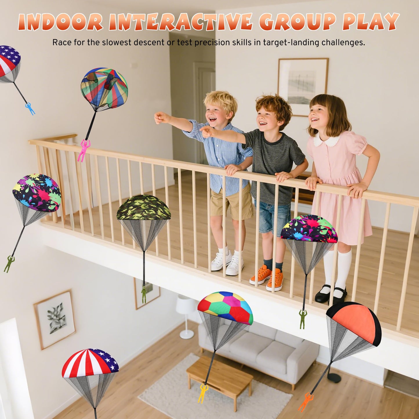 PGXT Parachute Toy for Kids – Outdoor Flying Parachute for Ages 3–12 | Party Favors & Gift Ideas