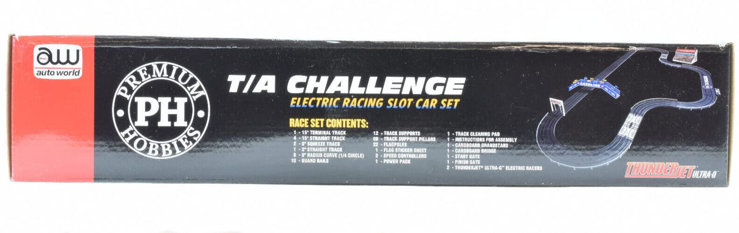 PH Premium Hobbies CP7973: Mustang vs Camaro HO Slot Car Race Set