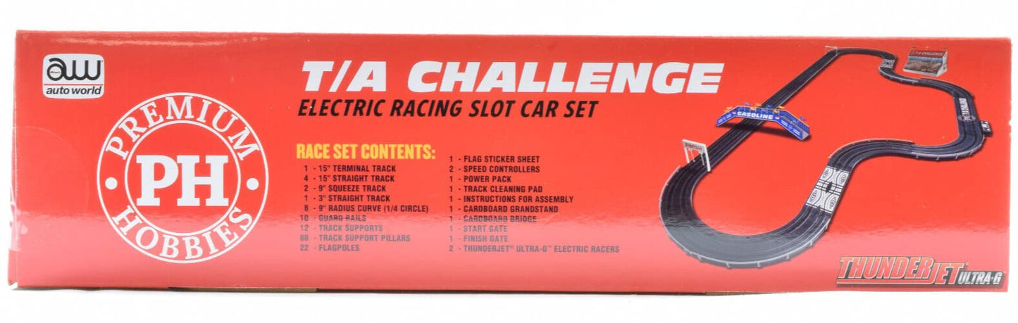 PH Premium Hobbies CP7973: Mustang vs Camaro HO Slot Car Race Set