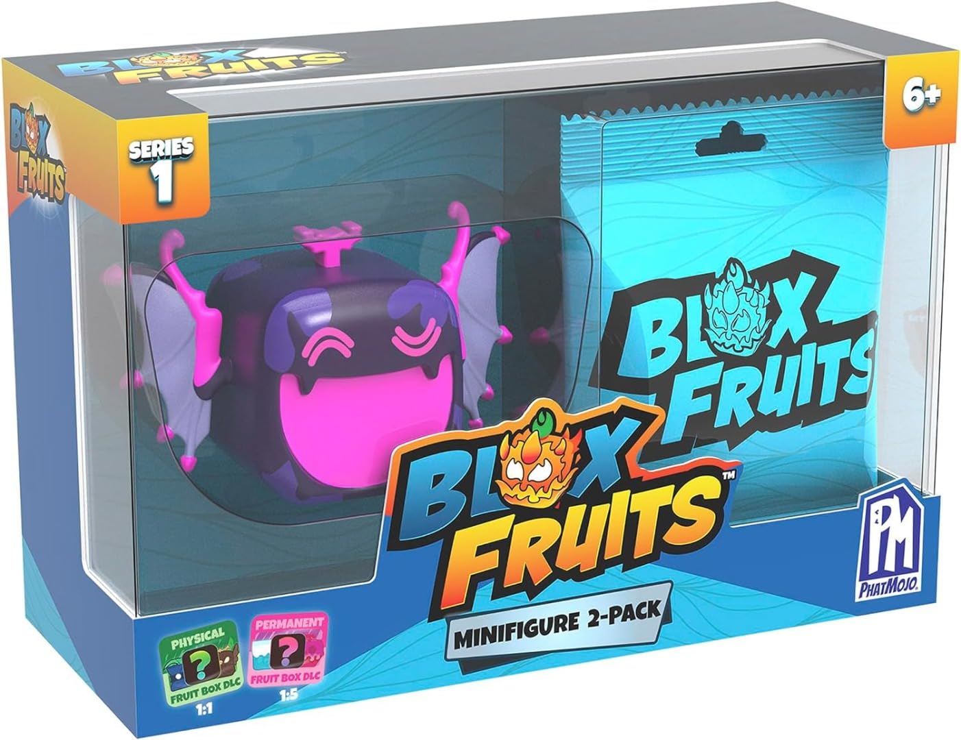 PhatMojo Blox Fruits Collectible Mini Figure 2-Pack – Series 1 | Official Licensed Merchandise