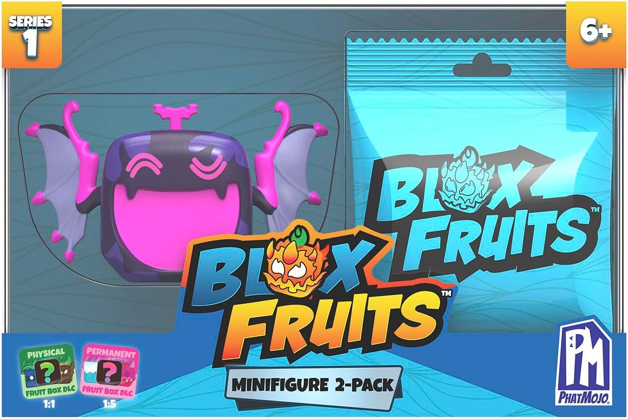 PhatMojo Blox Fruits Collectible Mini Figure 2-Pack – Series 1 | Official Licensed Merchandise