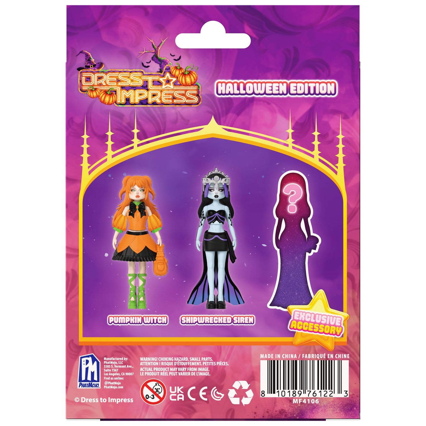 PhatMojo Dress to Impress Series 2 Halloween Edition Mystery Models 3-Pack — DLC Included