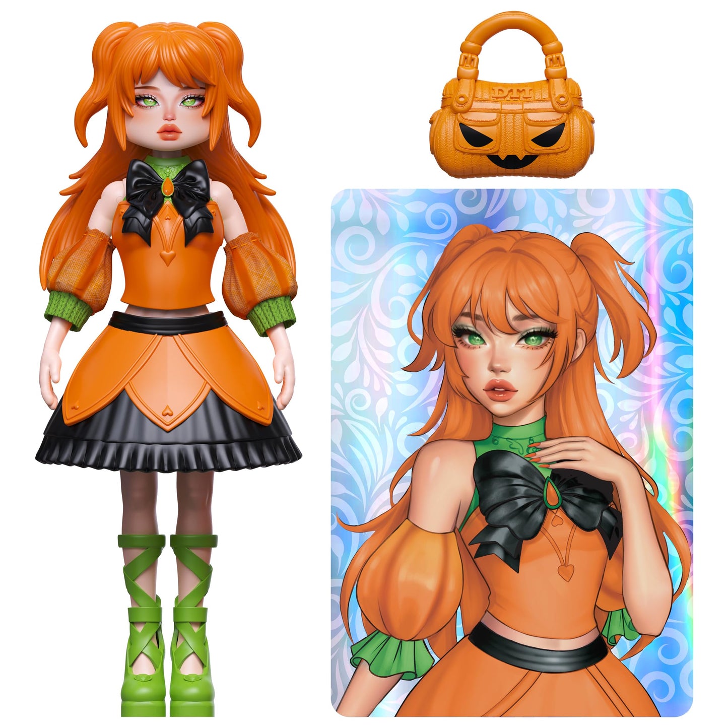 PhatMojo Dress to Impress Series 2 Halloween Edition Mystery Models 3-Pack — DLC Included