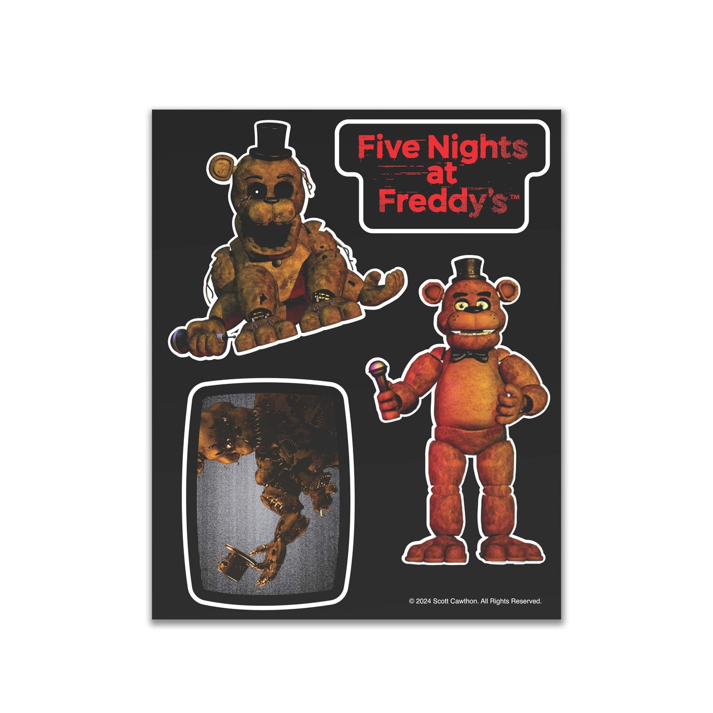 PhatMojo Freddy Fazbear Animatronic Bundle – Five Nights at Freddy's 11‑Piece Collection