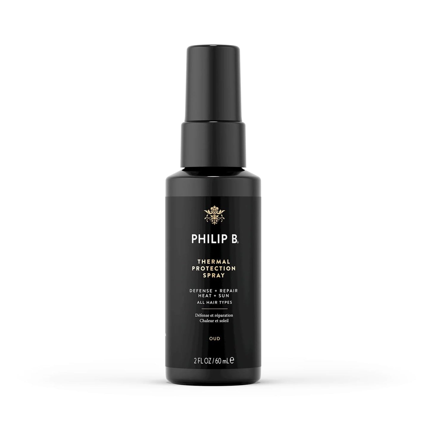 PHILIP B Thermal Protection Spray 2 oz | Pre-Styling Primer for Shine & Heat Defense