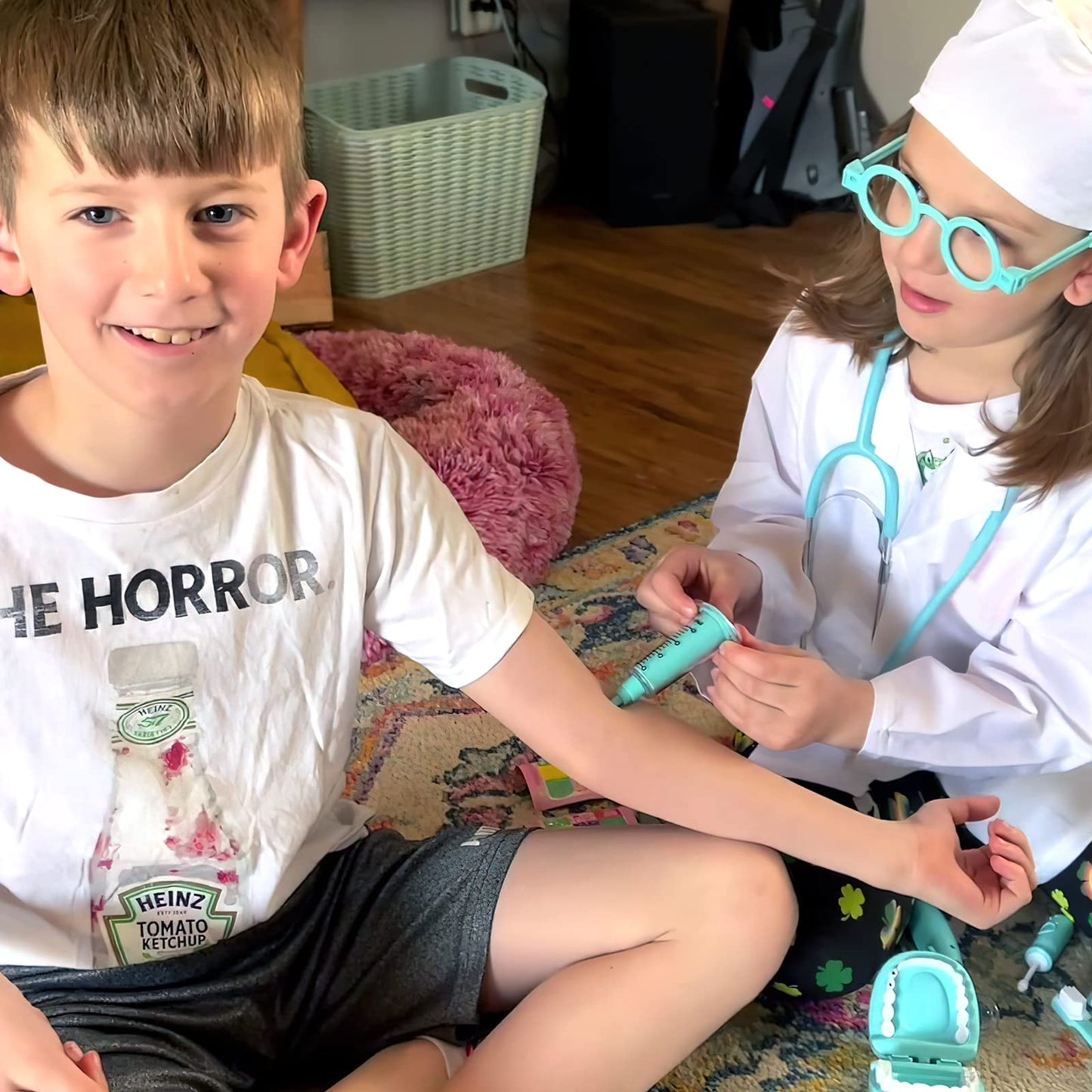 Phobby Durable Doctor Kit for Kids | 27-Piece Pretend Play Medical Set with Real Stethoscope (Ages 3–8)