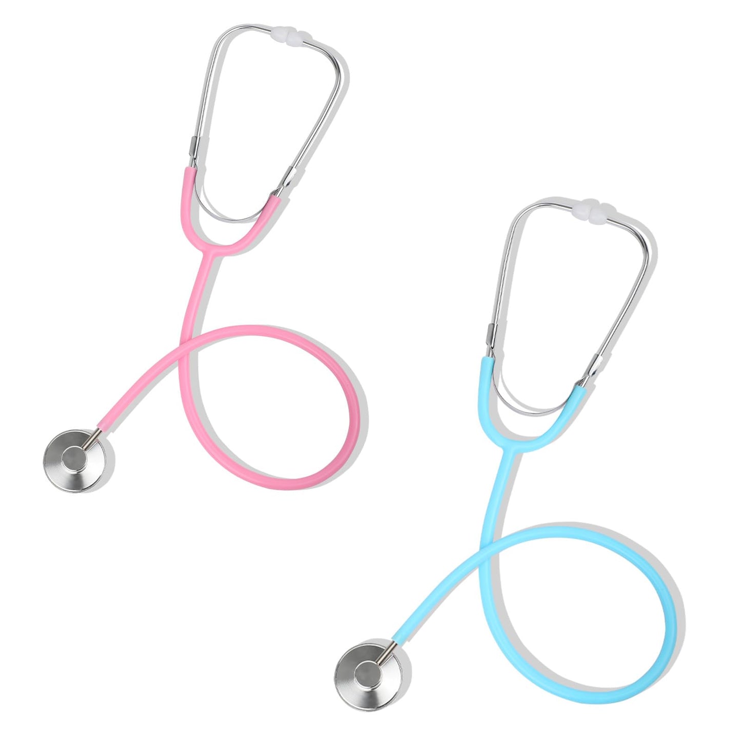 Phobby Kids Stethoscope Toy – 2 Pack Real Working Doctor Play Set (Blue and Pink)