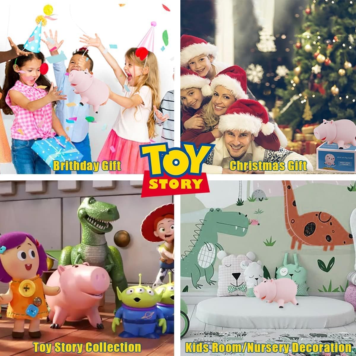 PHOCAS Hairphocas Pink Pig Money Box – Cute Piggy Bank for Kids, Gift Box Included