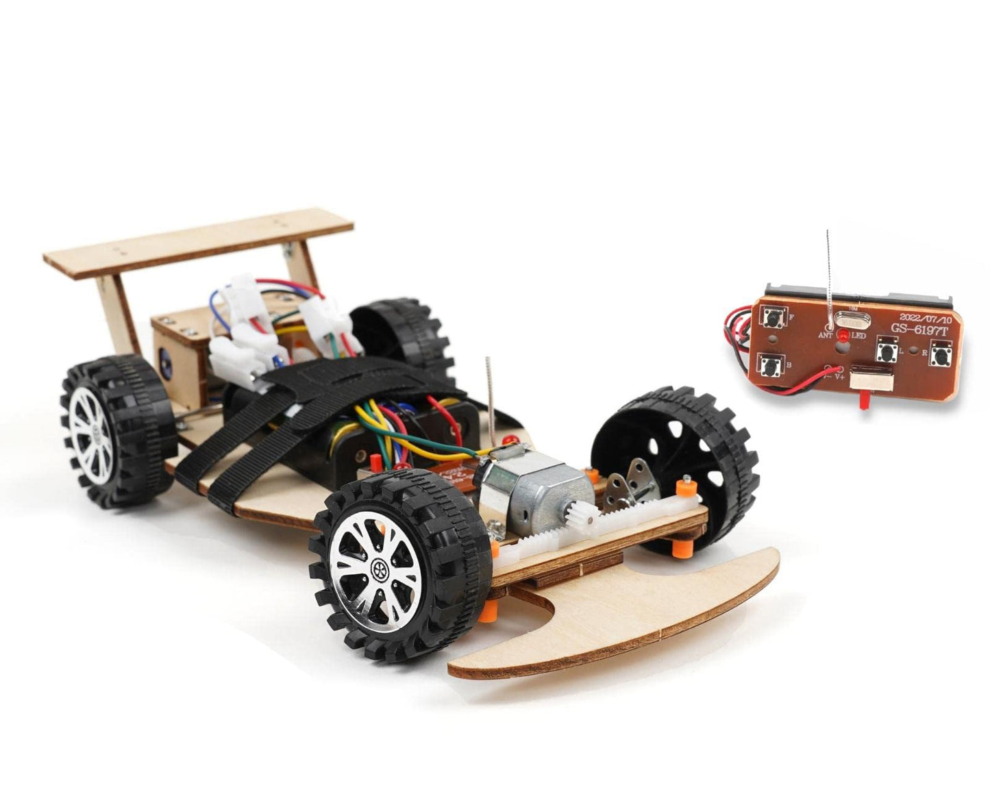 Pica Toys F1 Wireless RC Car Kit | STEM Building Project for Kids & Students