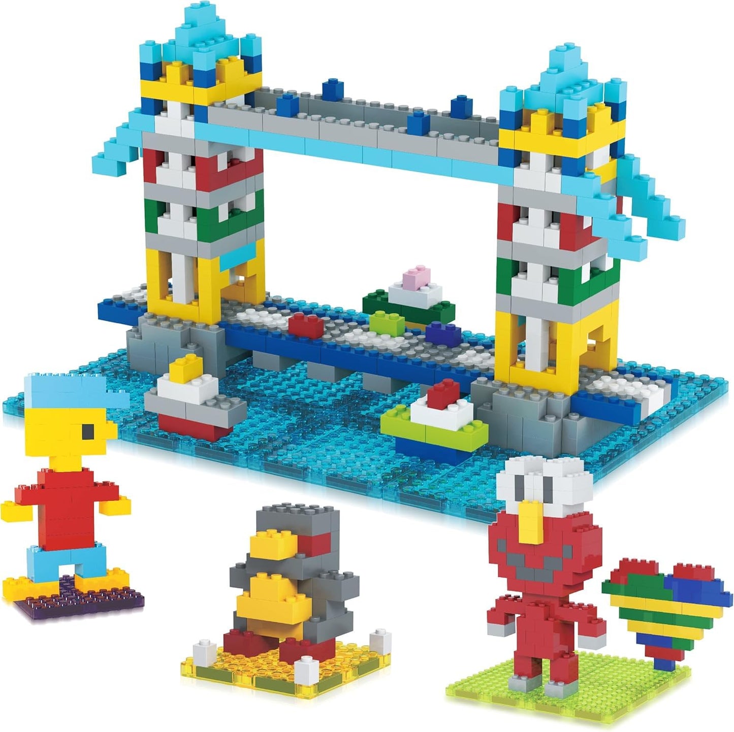 PicassoTiles 512 Pcs Grand Playset – Magnetic Tiles & Building Blocks for Creative STEM Play (Ages 3+)