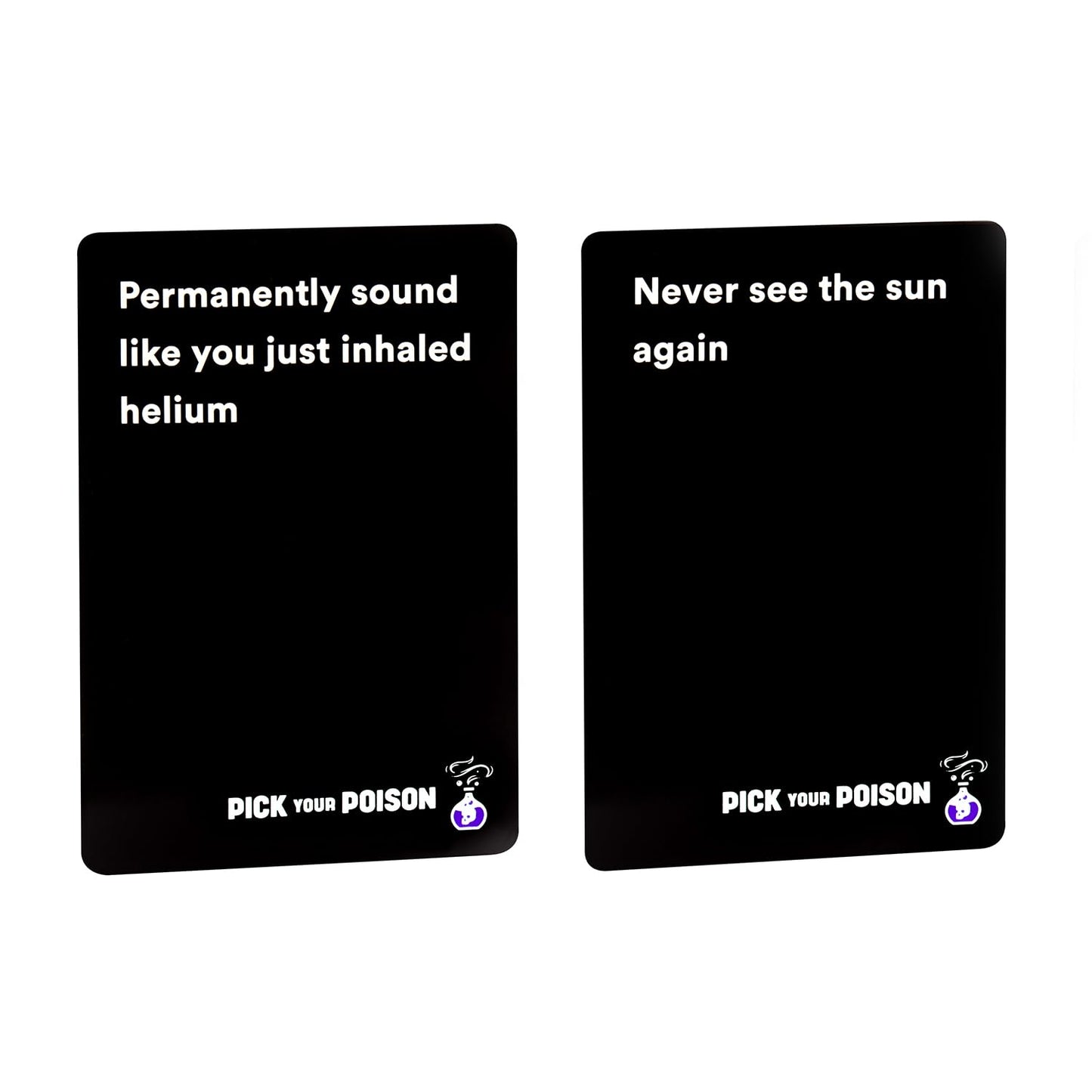 Pick Your Poison Party Game – What Would You Rather Do? Family Card Game for White Elephant & Stocking Stuffers