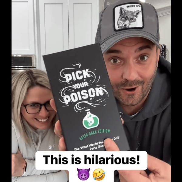 Pick Your Poison After Dark + Expansion Set — Adult Party Card Game for White Elephant & Gift Nights