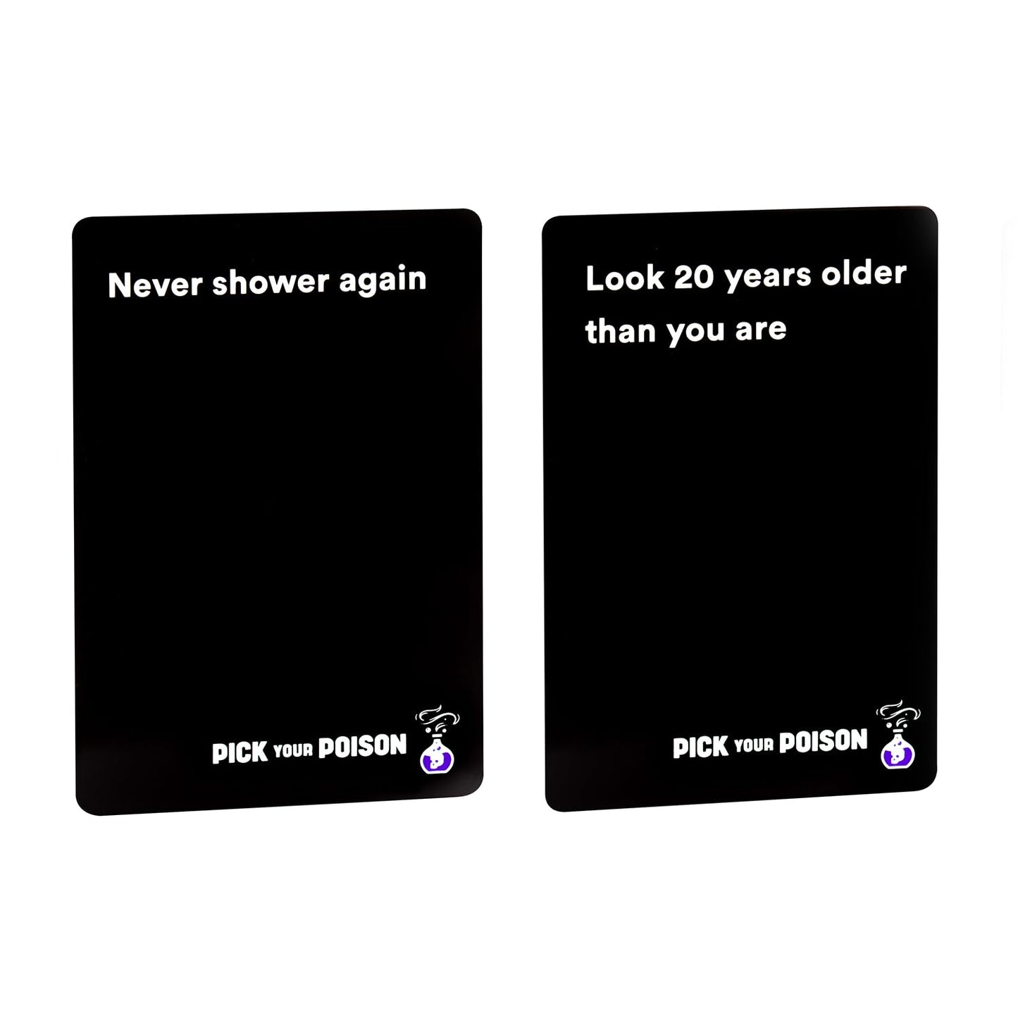 Pick Your Poison Party Game + Family Expansion Set – What Would You Rather Do?