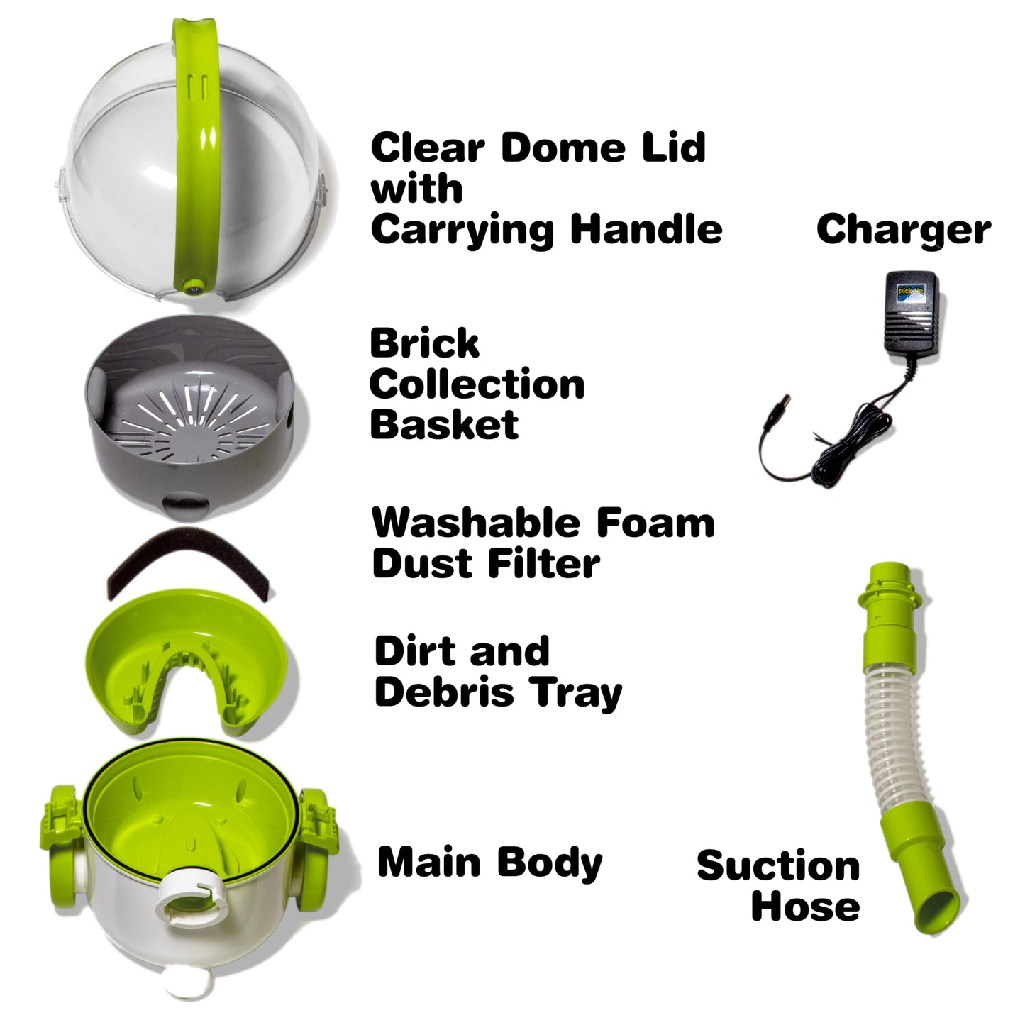 Pick Up Bricks Toy Cleanup Vacuum for Kids – LEGO, LOL Dolls & More (Ages 4–9)