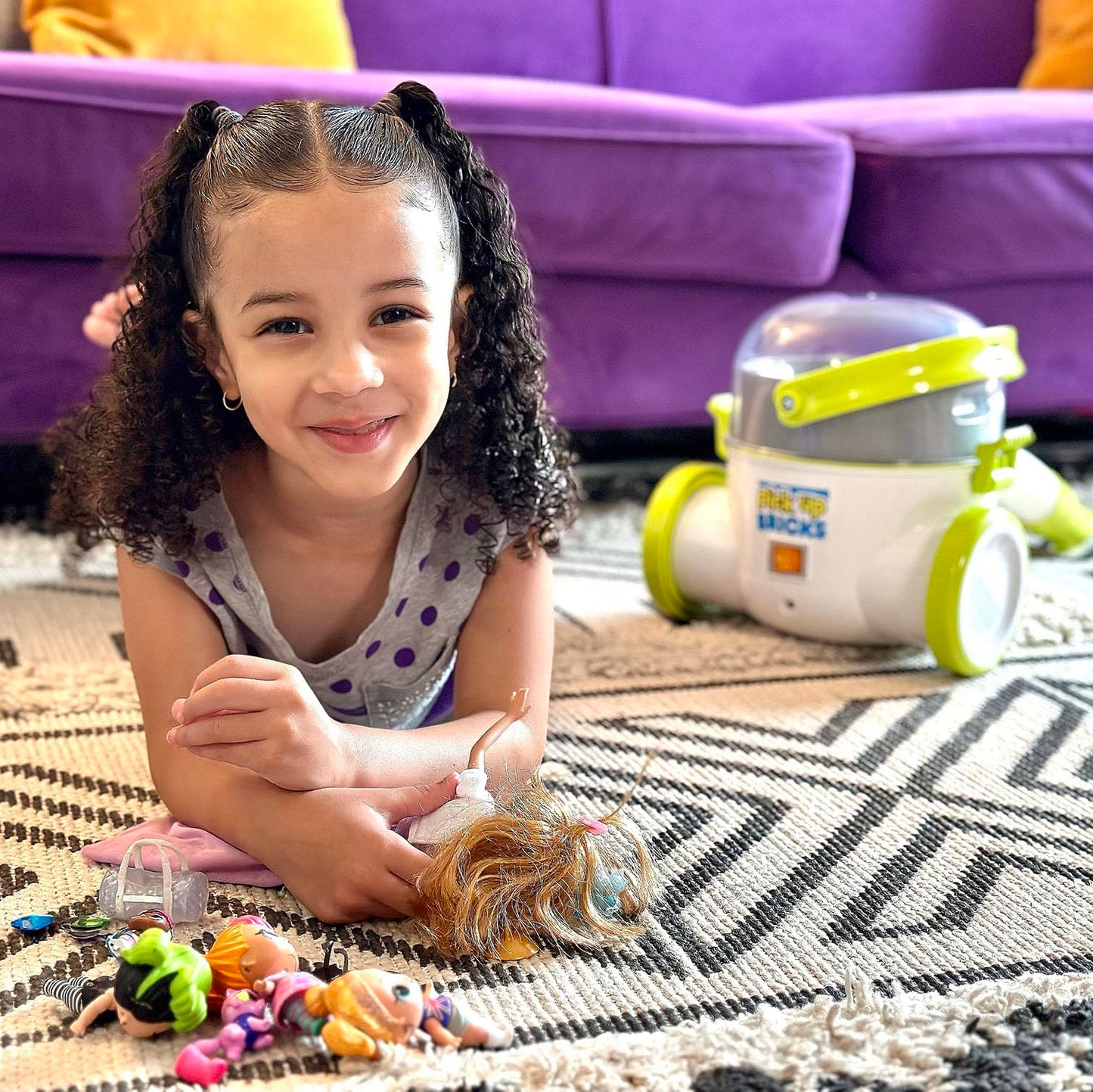 Pick Up Bricks Toy Cleanup Vacuum for Kids – LEGO, LOL Dolls & More (Ages 4–9)