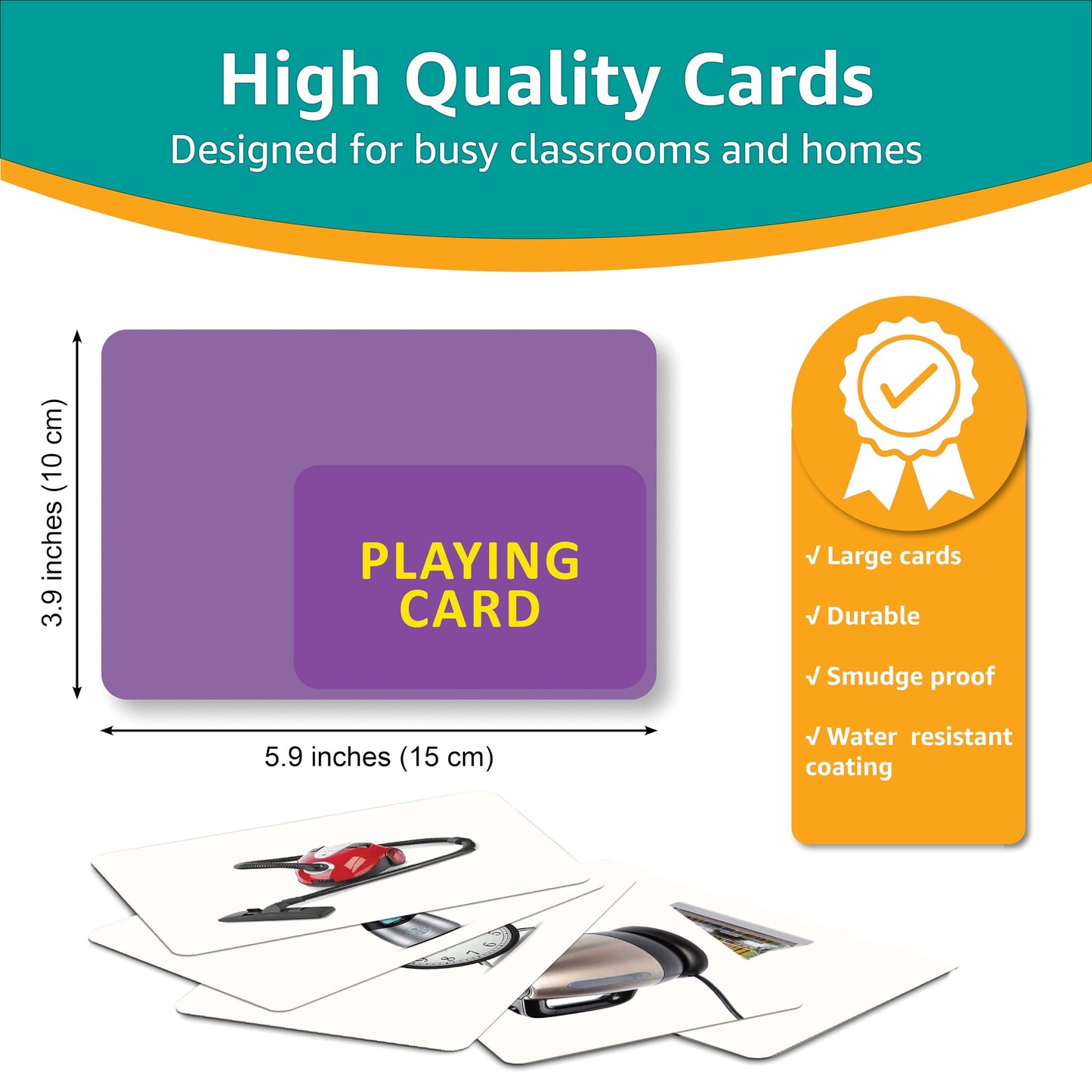 Picture My Picture Nouns Flash Card Set – 200 Real-Photo Cards for Vocabulary, Speech Therapy & ABA