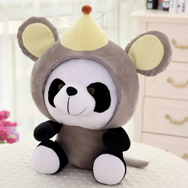 12 zodiac panda doll 12 constellation plush toy 1 piece
