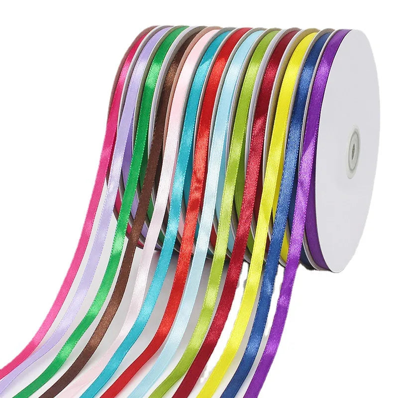 Classic Style Solid Color Polyester Wedding Birthday Party Supplies Gift Wrapping Supplies 1 Roll