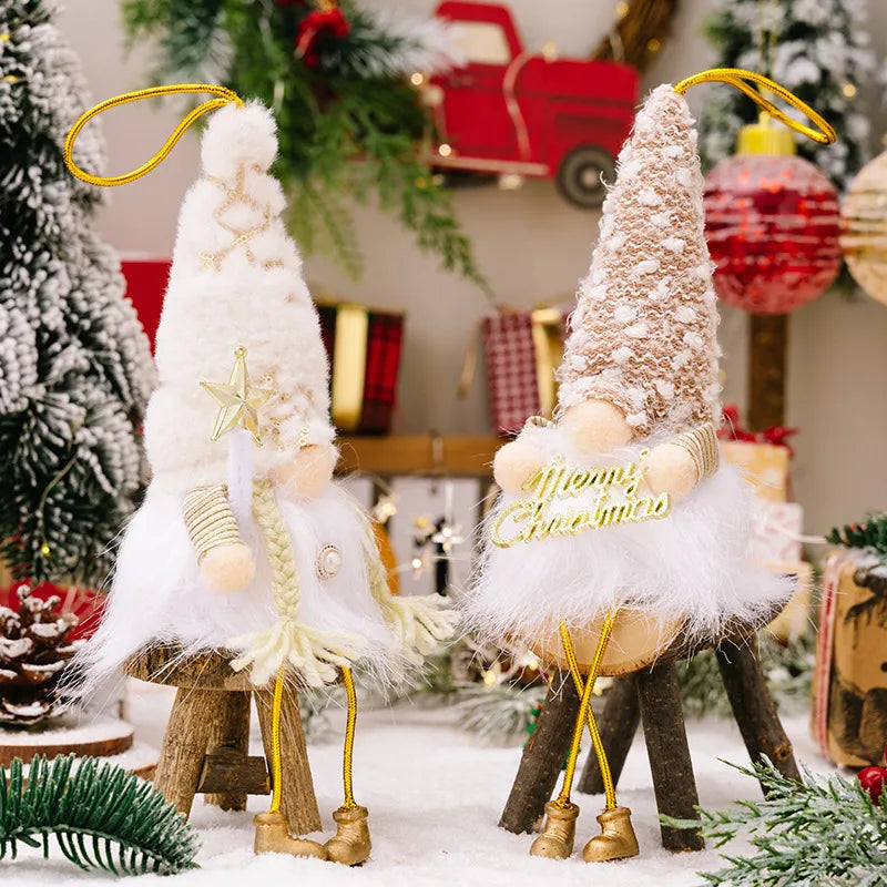 Christmas Cute Classic Style Santa Claus Letter Polyester Daily