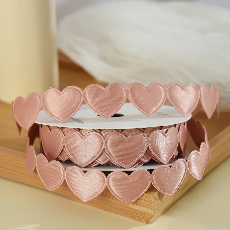 Valentine'S Day Casual Elegant Simple Style Heart Shape Polyester Holiday Banquet Birthday Party Supplies Gift Wrapping Supplies 1 Roll