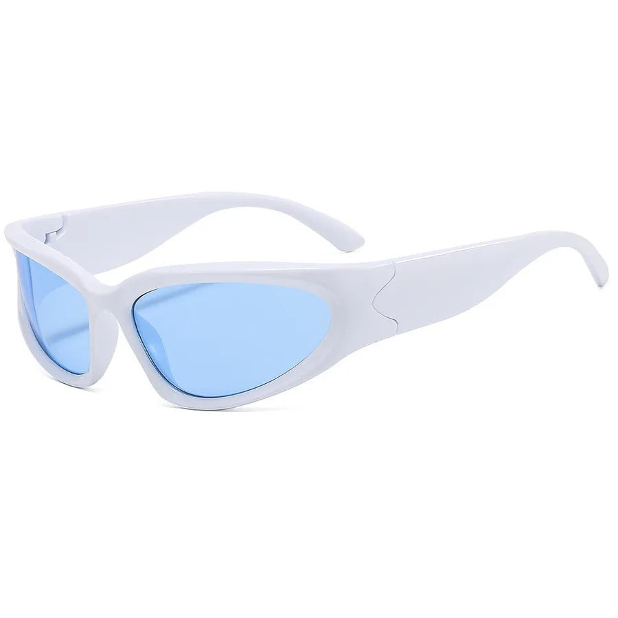 Casual Basic Simple Style Geometric Pc Special-Shaped Mirror Full Frame Men's Sunglasses
