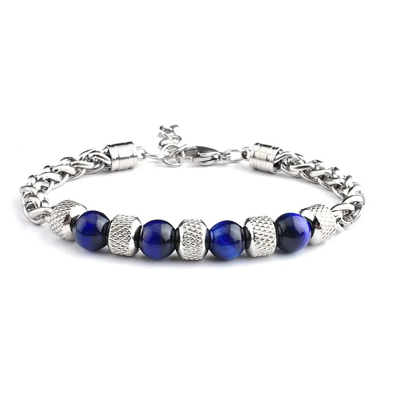 fashion geometric titanium steel polishing bracelets