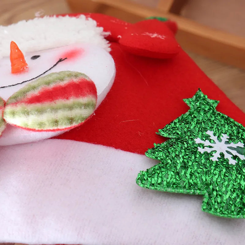 Christmas Cute Santa Claus Snowman Party Christmas socks