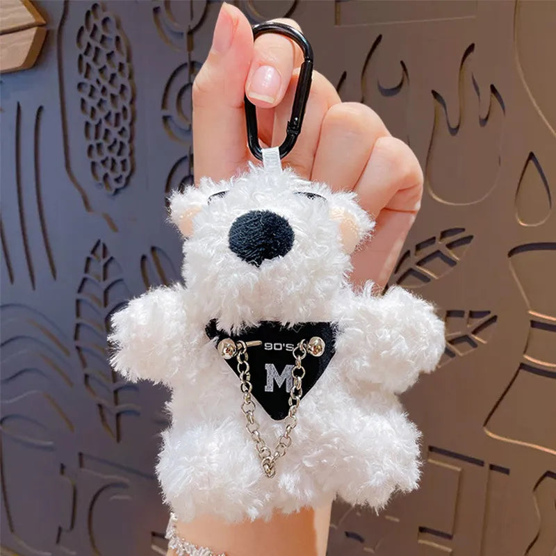 1 Piece Cute Bear Plush Unisex Bag Pendant Keychain
