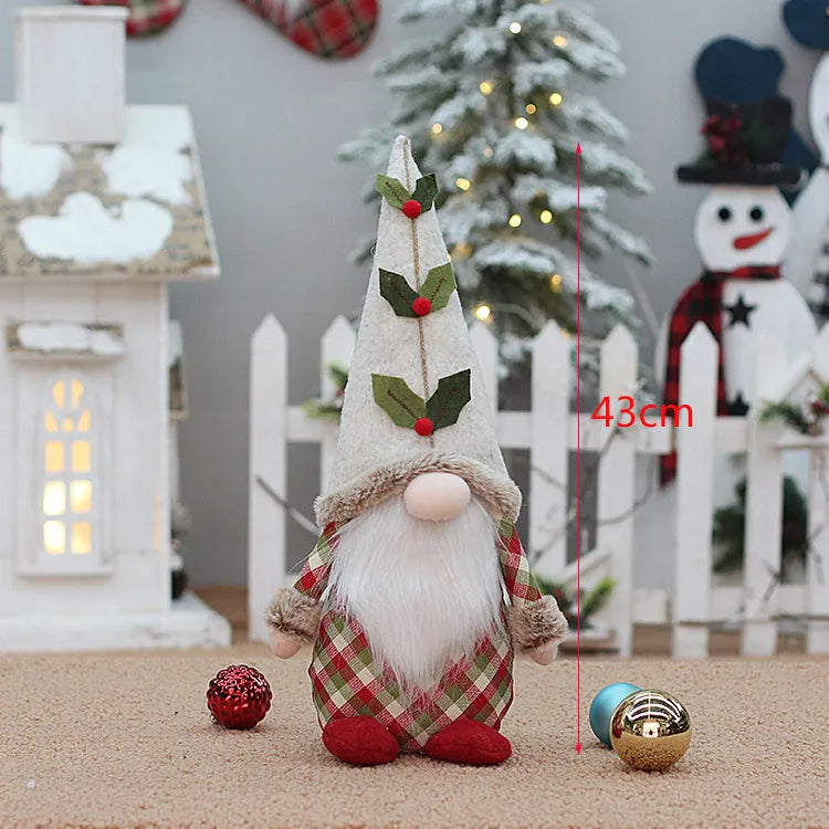 Christmas Cute Doll Cloth Nonwoven Party Doll