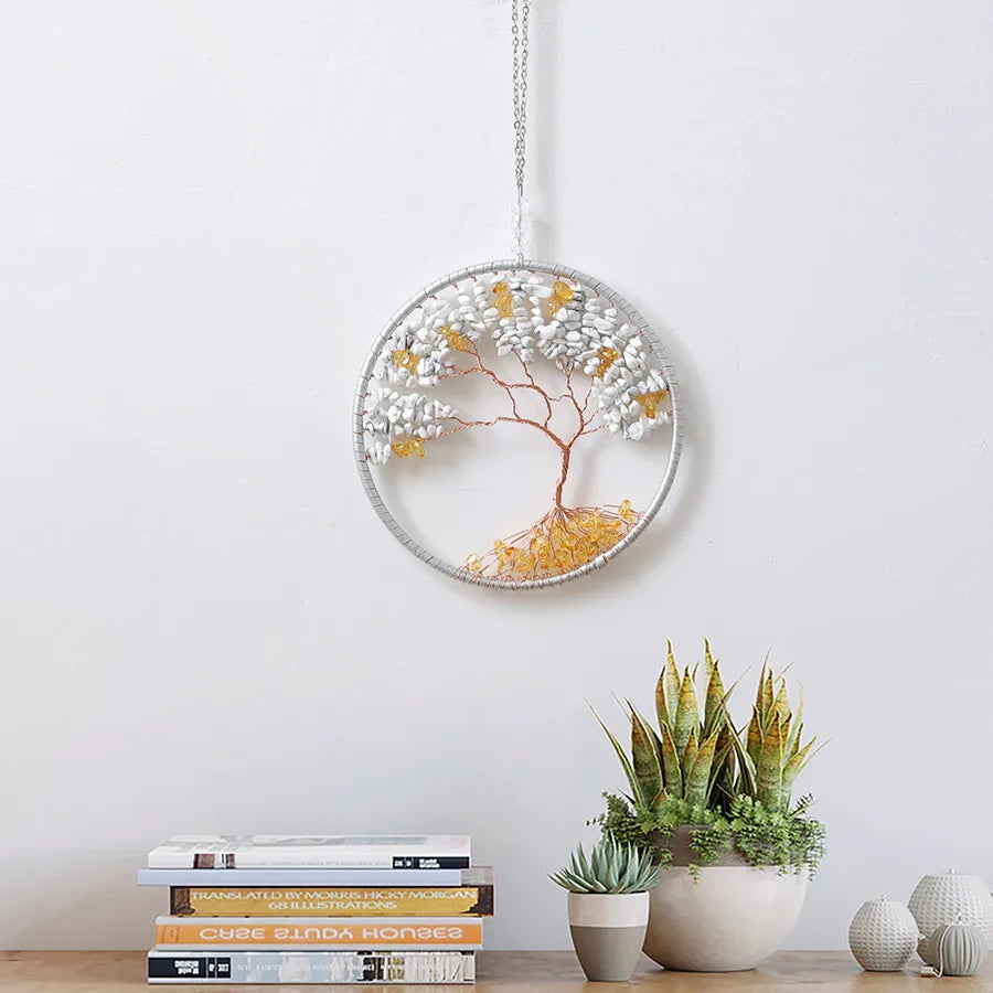 classical pastoral tree gravel pendant artificial decorations