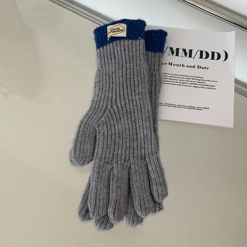 Women's Sweet Solid Color Gloves