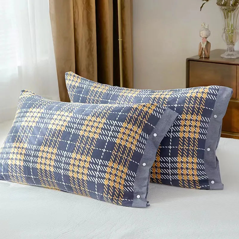 Cotton Gauze Pillowcase One Pack Summer All-inclusive Snaps Household 40x 60cm Latex Pillowcase 48x 74 Pillowcase