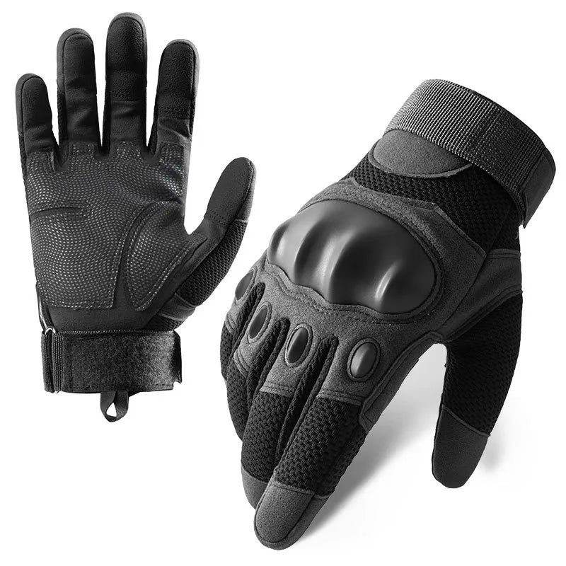 Tactical Gloves Men's Z192 Soft Shell Protective Pad Long Finger Touch Screen Fighting Non-slip Outdoor Military Fan Riding Gloves Men