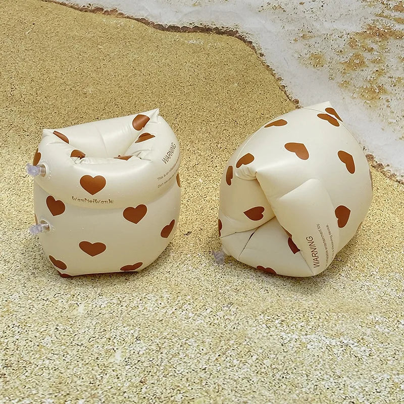 casual simple style cartoon pvc swim ring swimming accessories a pair