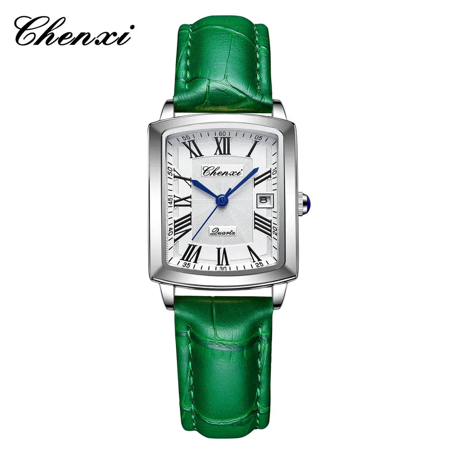 Casual Color Block Buckle Quartz Watch Men's Watches