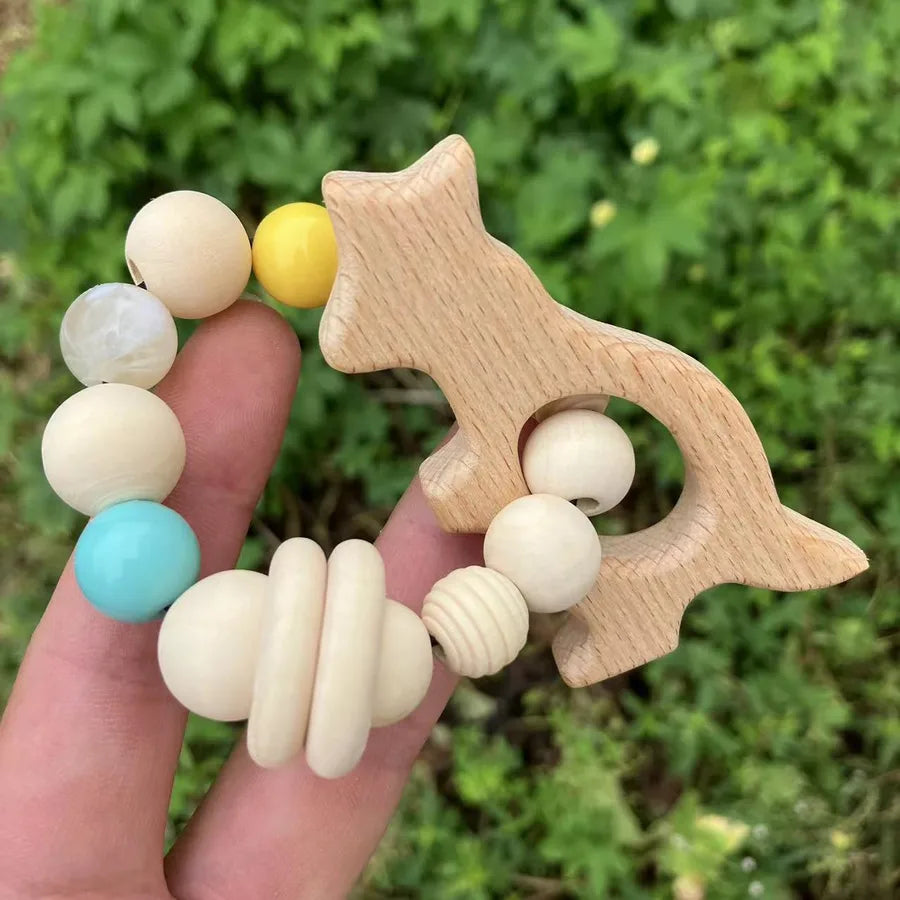 baby toys bear wood toys