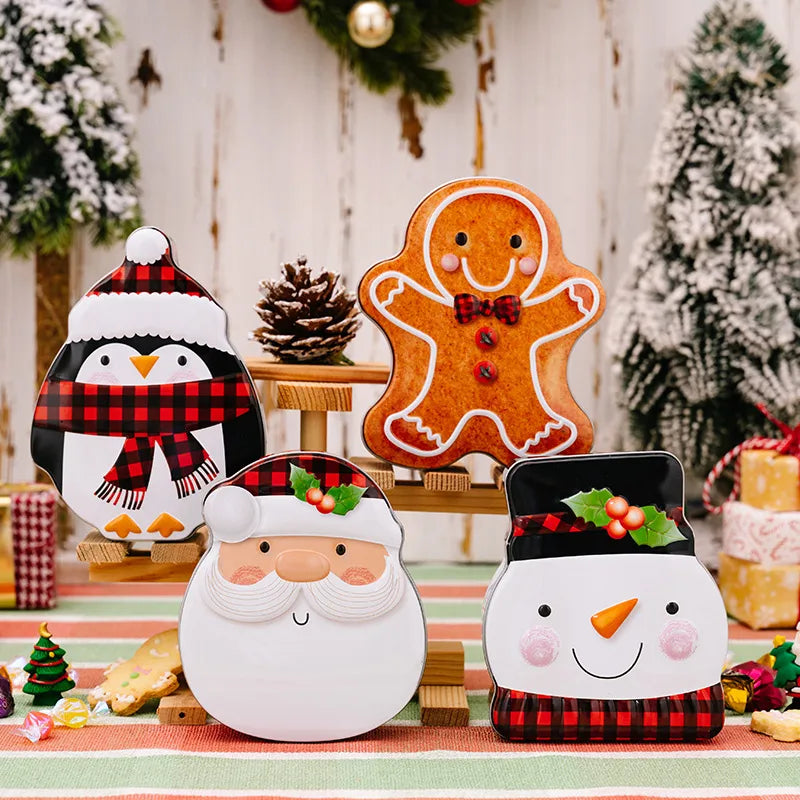 Christmas Classic Style Snowman Iron Holiday Decorative Props