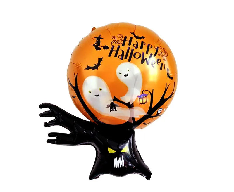 Halloween Pumpkin Bat Skull Aluminum Film Party Balloons Party Supplies Balloons