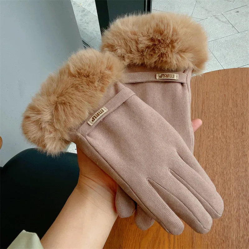 Women's Casual Elegant Simple Style Solid Color Gloves