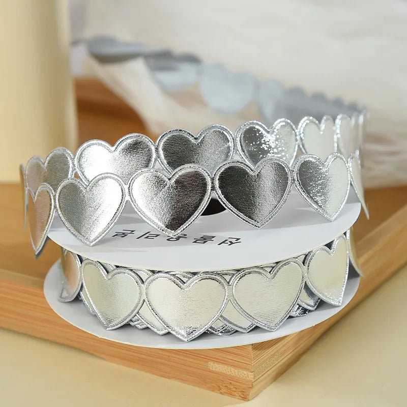 Valentine'S Day Casual Elegant Simple Style Heart Shape Polyester Holiday Banquet Birthday Party Supplies Gift Wrapping Supplies 1 Roll