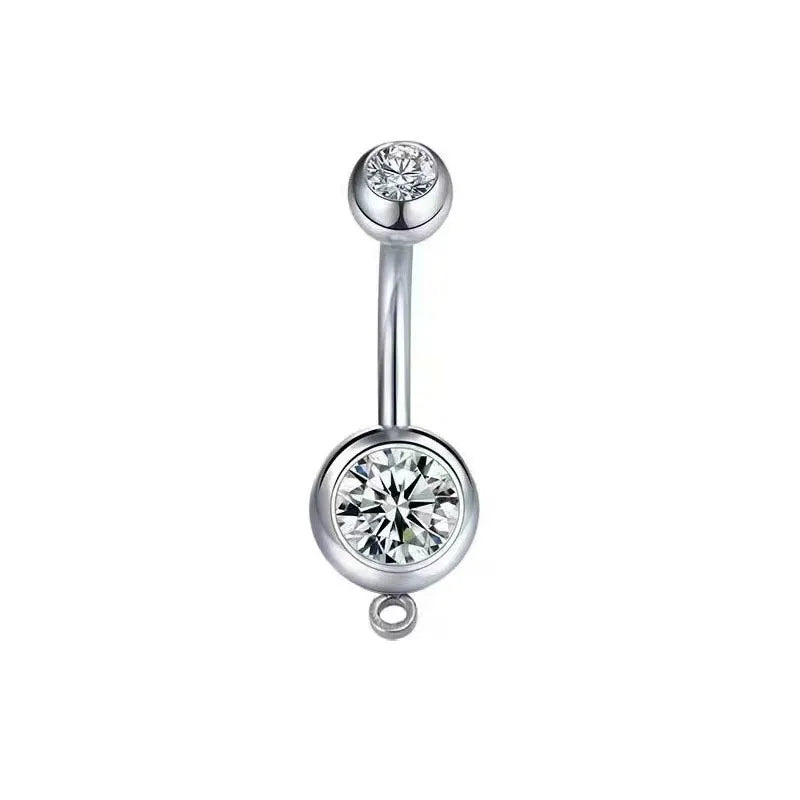 Human body piercing jewelry navel nail  hot selling navel ring  classic navel buckle wholesale manufacturers navel nail