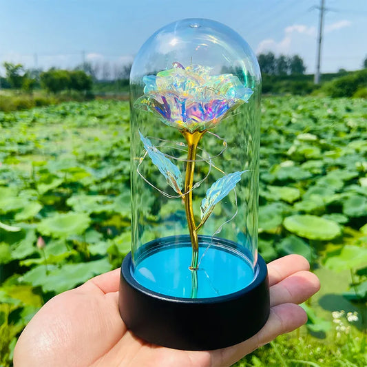 valentine's day romantic pastoral flower plastic party festival preserved flower