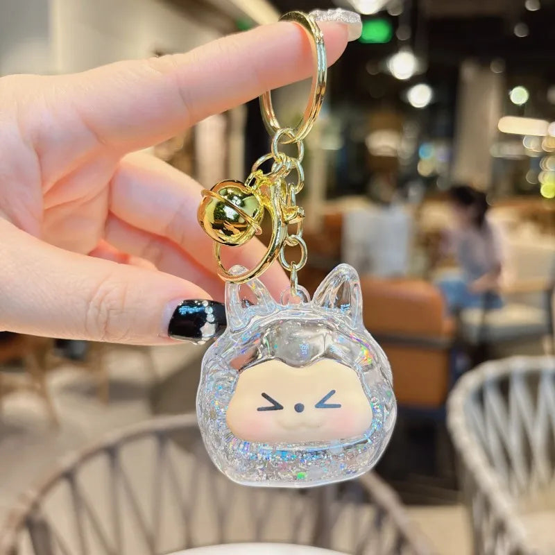 1 Piece Cute Cartoon Character Acrylic Unisex Bag Pendant Keychain