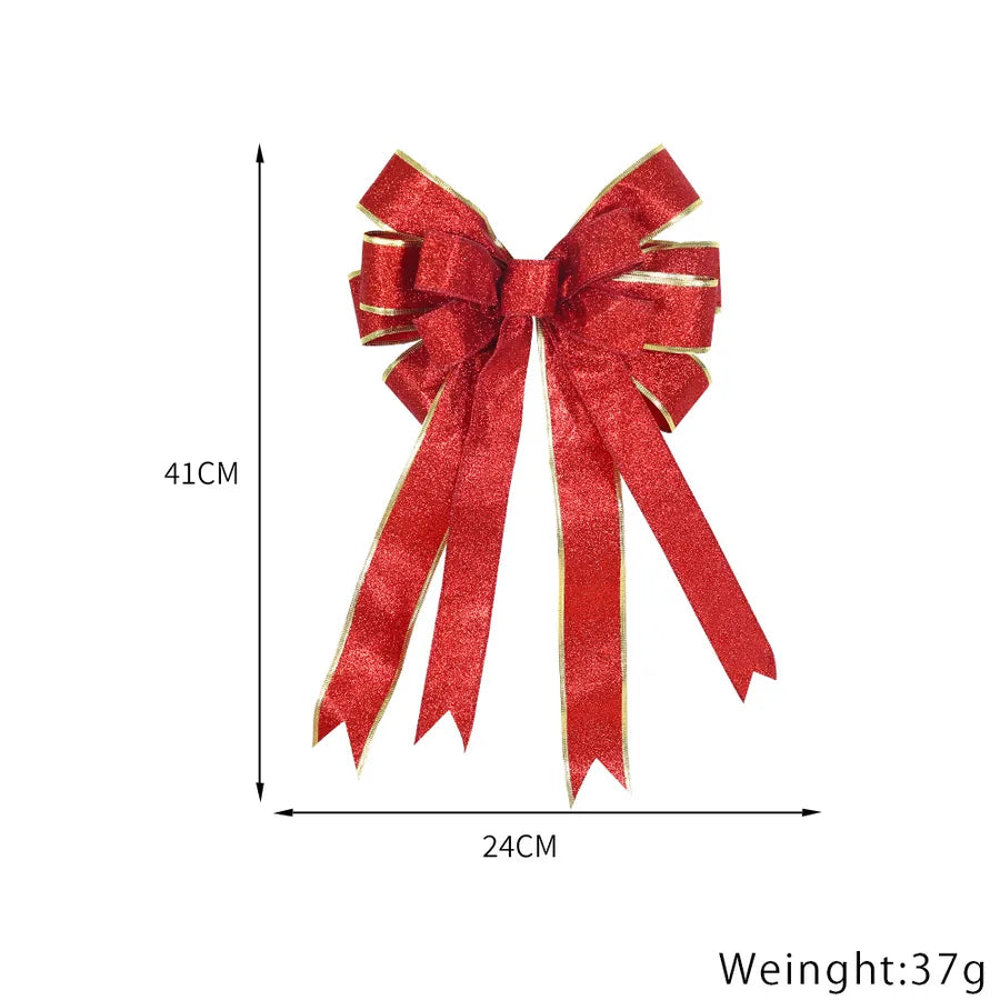 Christmas Cute Exaggerated Bow Knot Indoor Party Festival Decorative Props