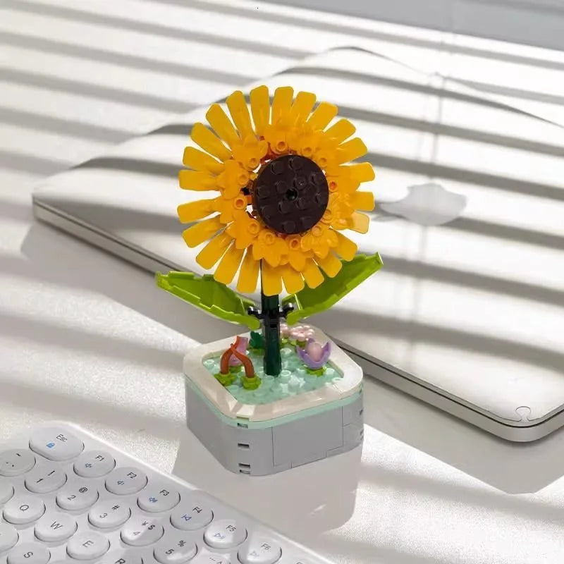 Kids(7-16Years) Children Unisex Flower ABS Building Toys Learning & Education Toys